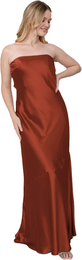 Leo Satin Dress | Made To Order - Image 50