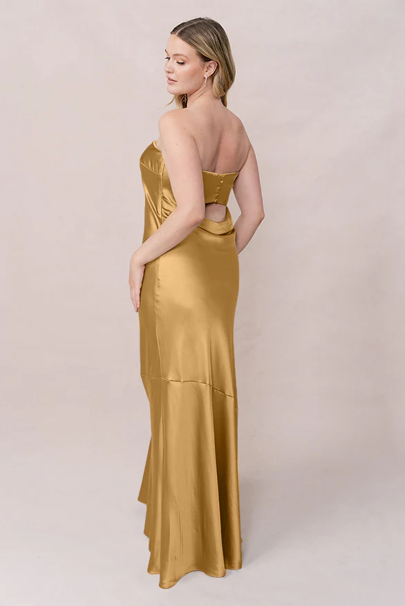 Leo Satin Dress | Made To Order - Image 92