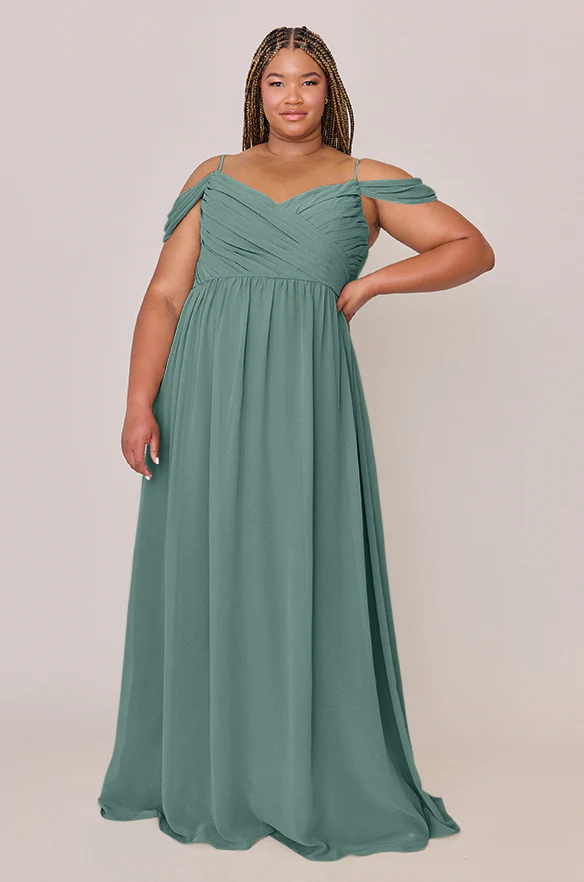 Lily Chiffon Dress | Made To Order - Image 120