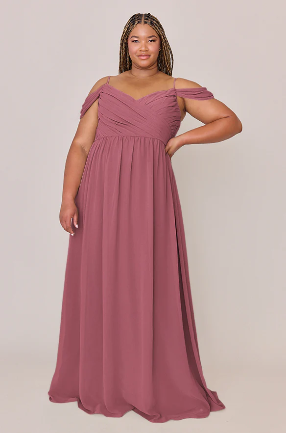 Lily Chiffon Dress | Made To Order - Image 128