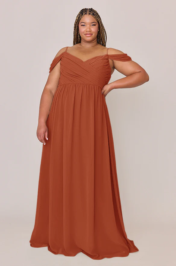 Lily Chiffon Dress | Made To Order - Image 138