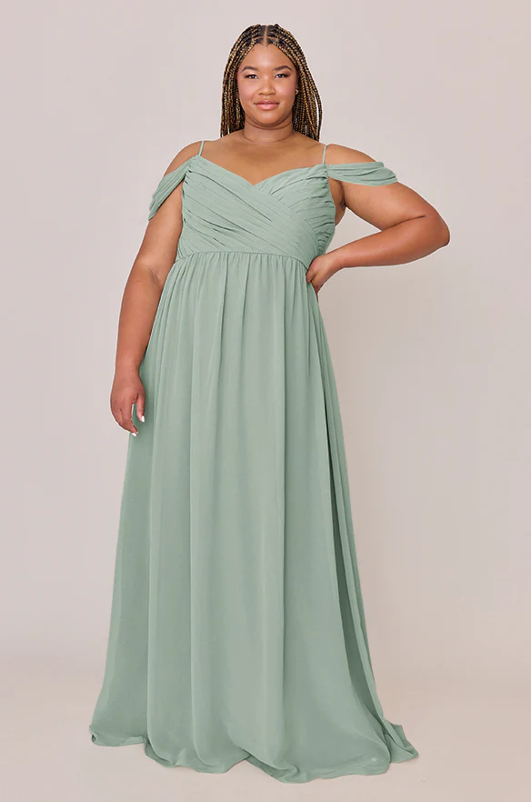 Lily Chiffon Dress | Made To Order - Image 142