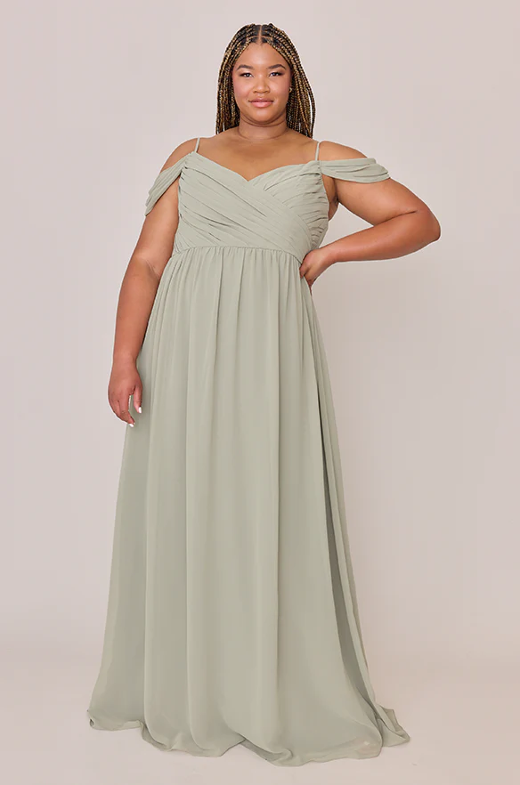 Lily Chiffon Dress | Made To Order - Image 148