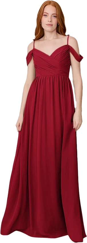 Lily Chiffon Dress | Made To Order - Image 195