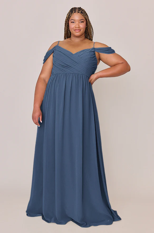 Lily Chiffon Dress | Made To Order - Image 54