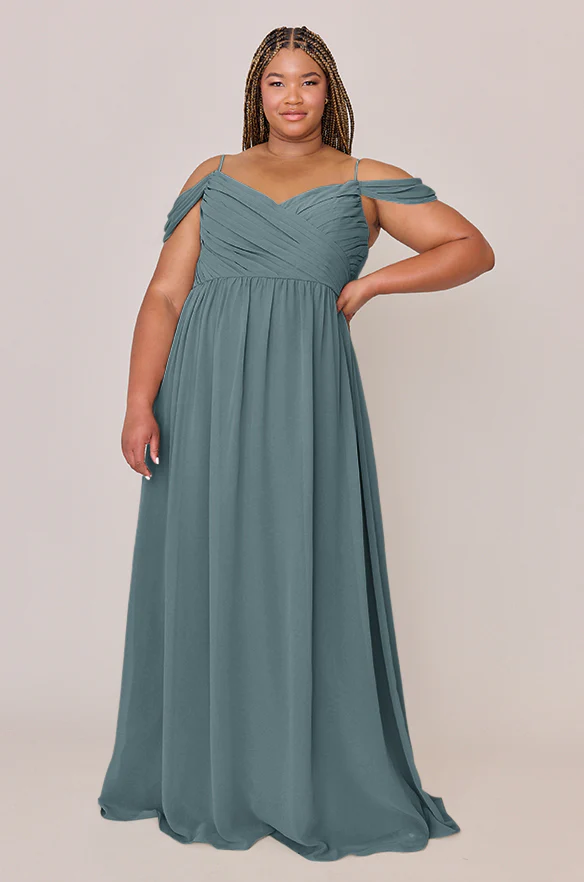 Lily Chiffon Dress | Made To Order - Image 60