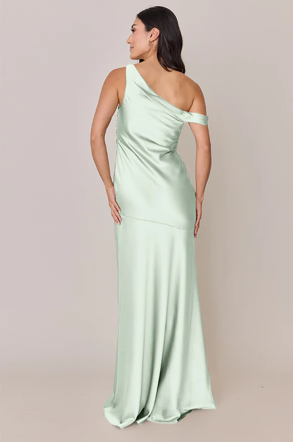 Livvy Satin Dress | Made To Order - Image 100