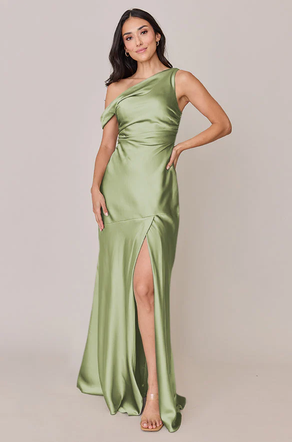 Livvy Satin Dress | Made To Order - Image 149