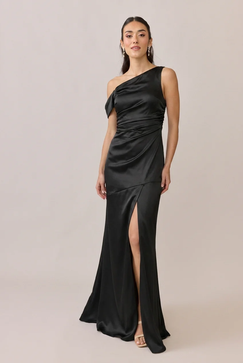 Livvy Satin Dress | Made To Order - Image 164
