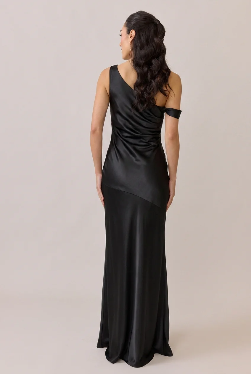 Livvy Satin Dress | Made To Order - Image 166