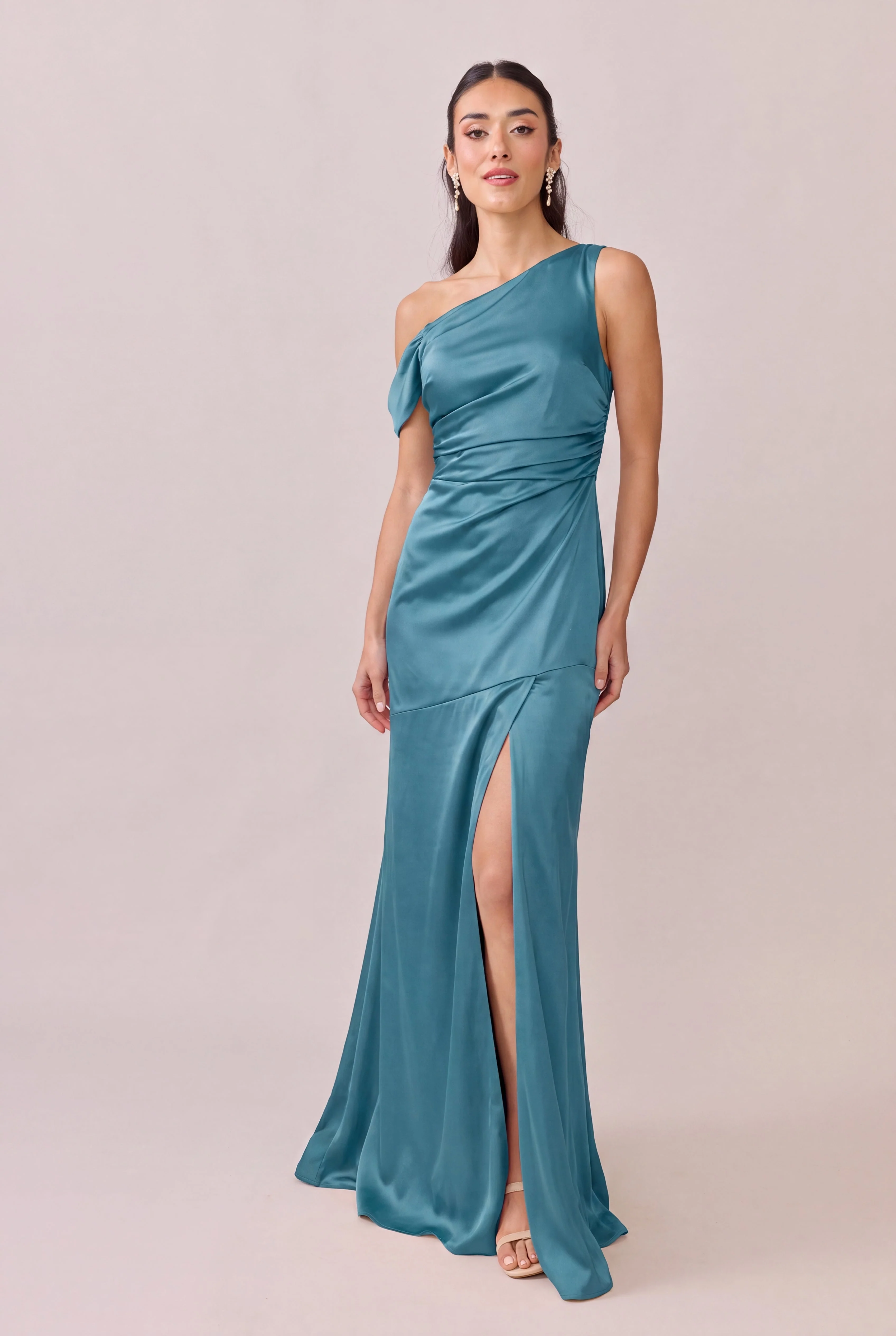 Livvy Satin Dress | Made To Order - Image 179
