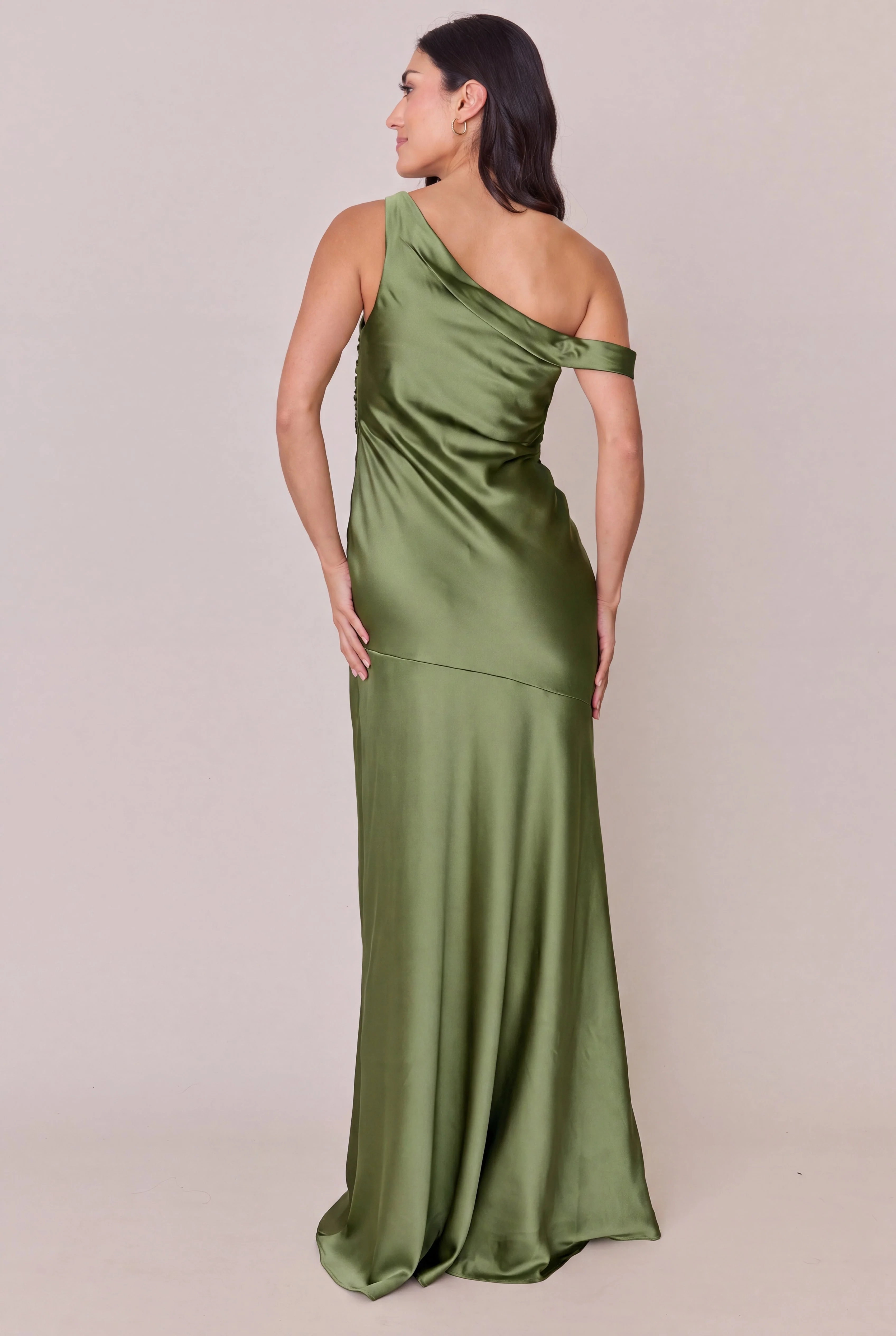 Livvy Satin Dress | Made To Order - Image 181