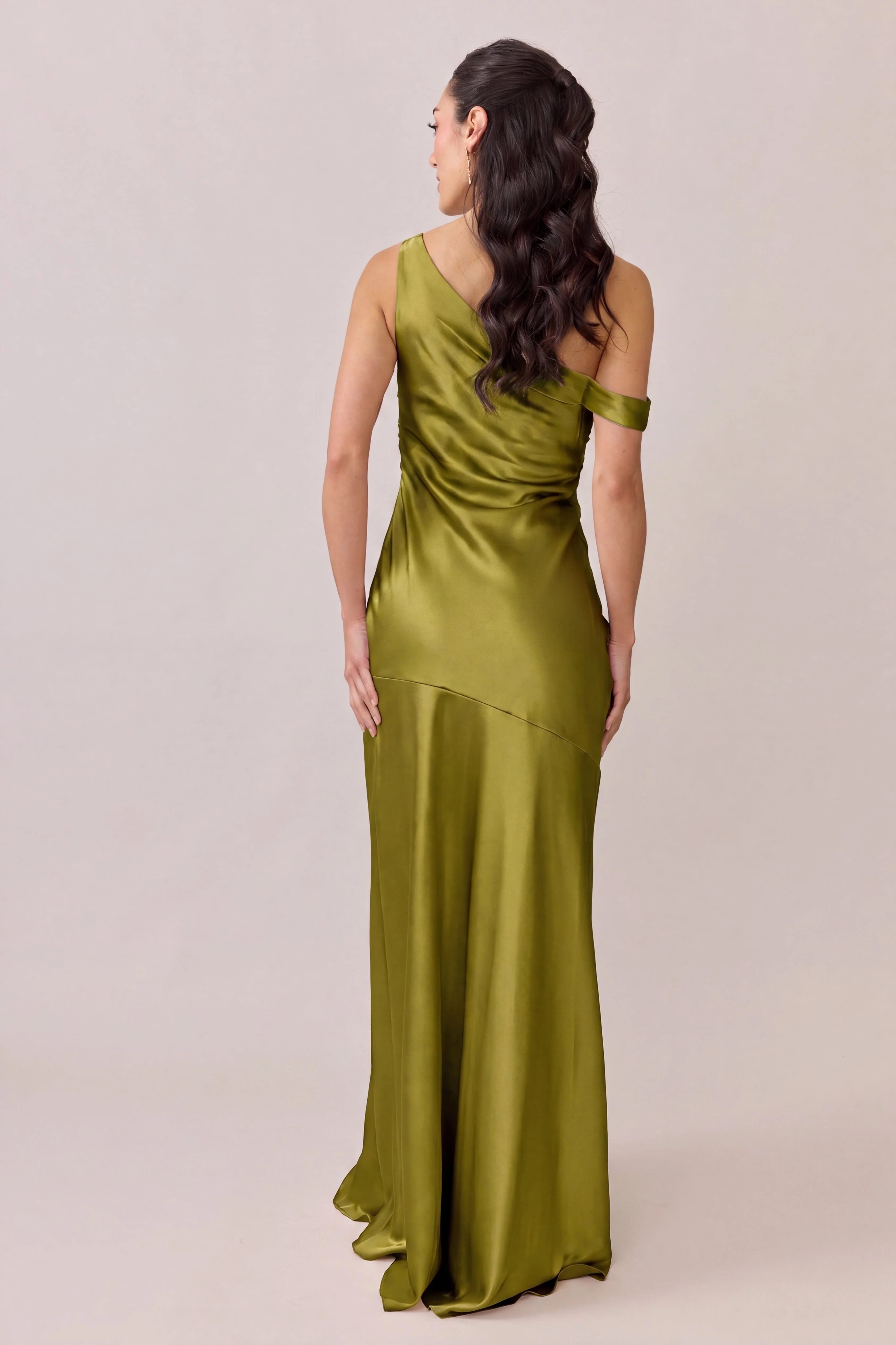 Livvy Satin Dress | Made To Order - Image 183