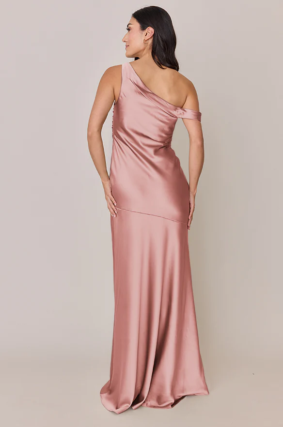 Livvy Satin Dress | Made To Order - Image 19