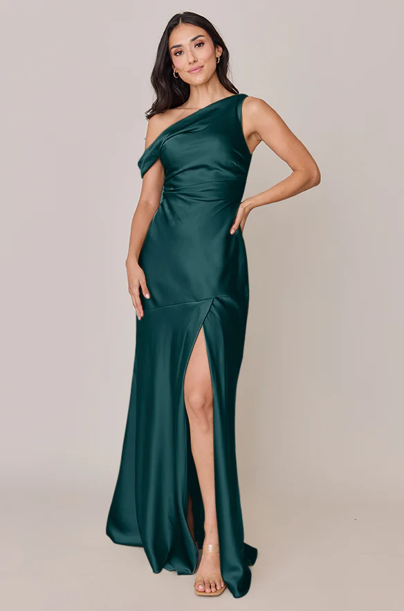 Livvy Satin Dress | Made To Order - Image 24