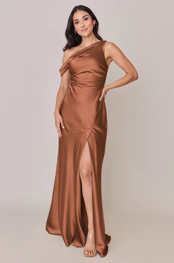 Livvy Satin Dress | Made To Order - Image 26