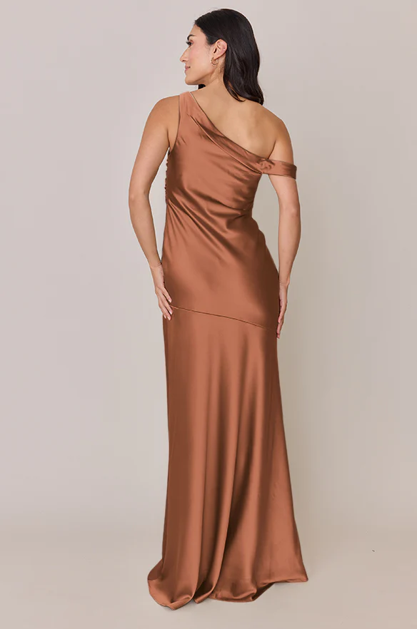 Livvy Satin Dress | Made To Order - Image 27