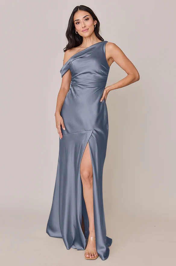 Livvy Satin Dress | Made To Order - Image 38