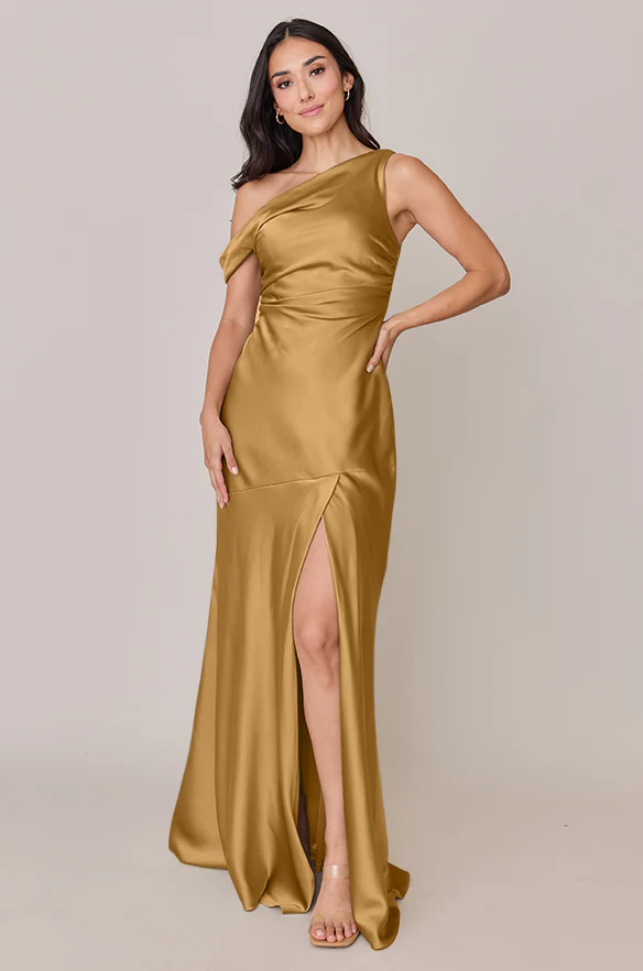 Livvy Satin Dress | Made To Order - Image 42