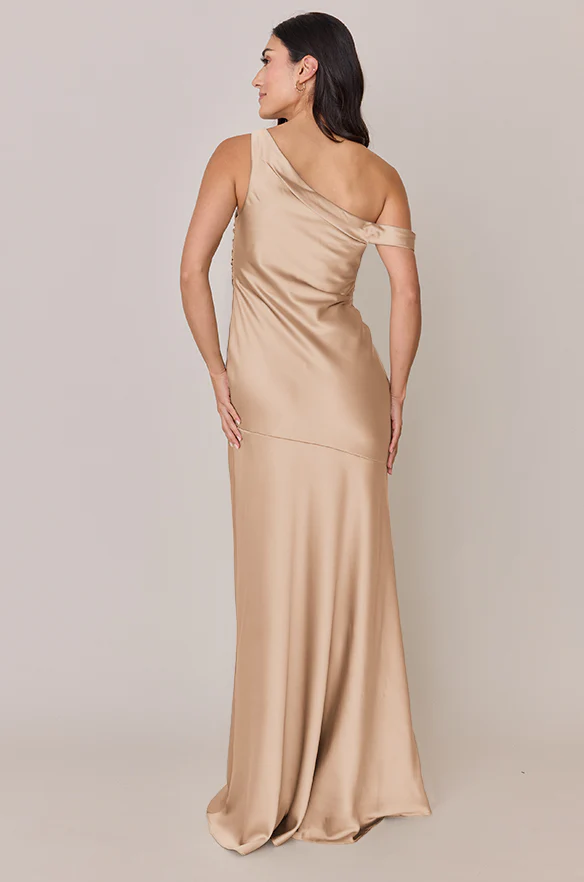 Livvy Satin Dress | Made To Order - Image 45