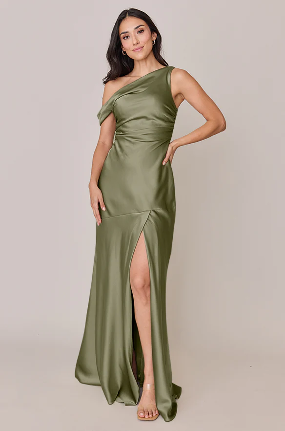 Livvy Satin Dress | Made To Order - Image 58