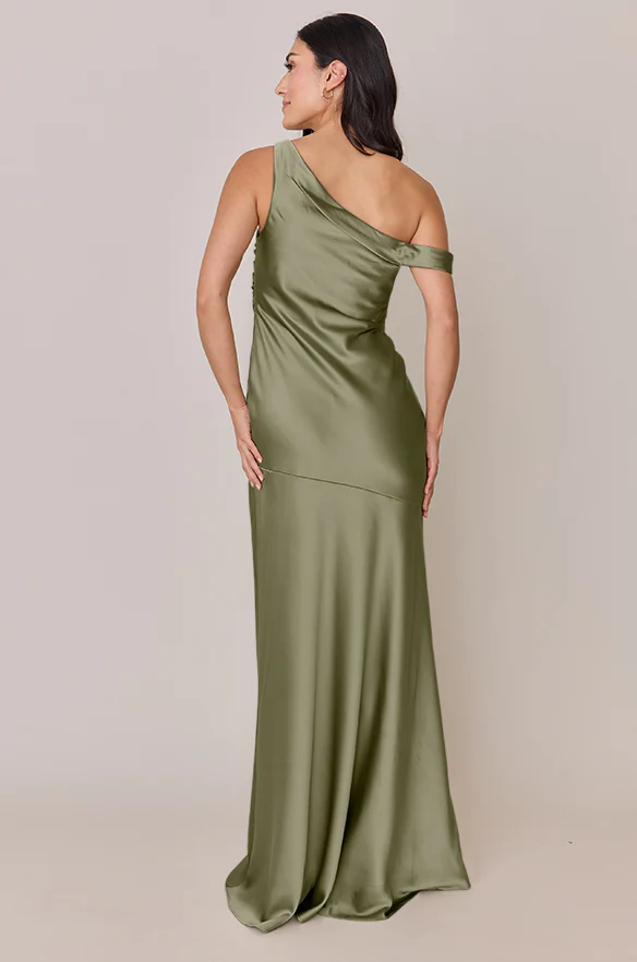 Livvy Satin Dress | Made To Order - Image 59