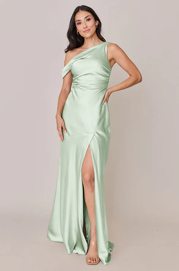 Livvy Satin Dress | Made To Order - Image 68