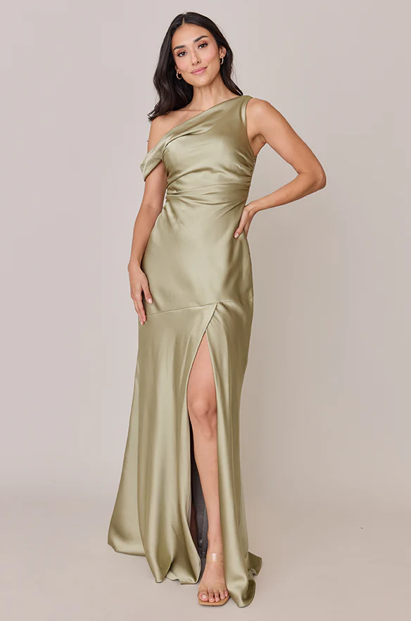 Livvy Satin Dress | Made To Order - Image 84