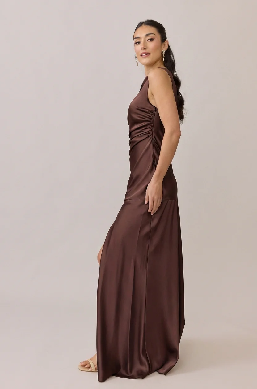 Livvy Satin Dress | Ready To Ship - Image 11