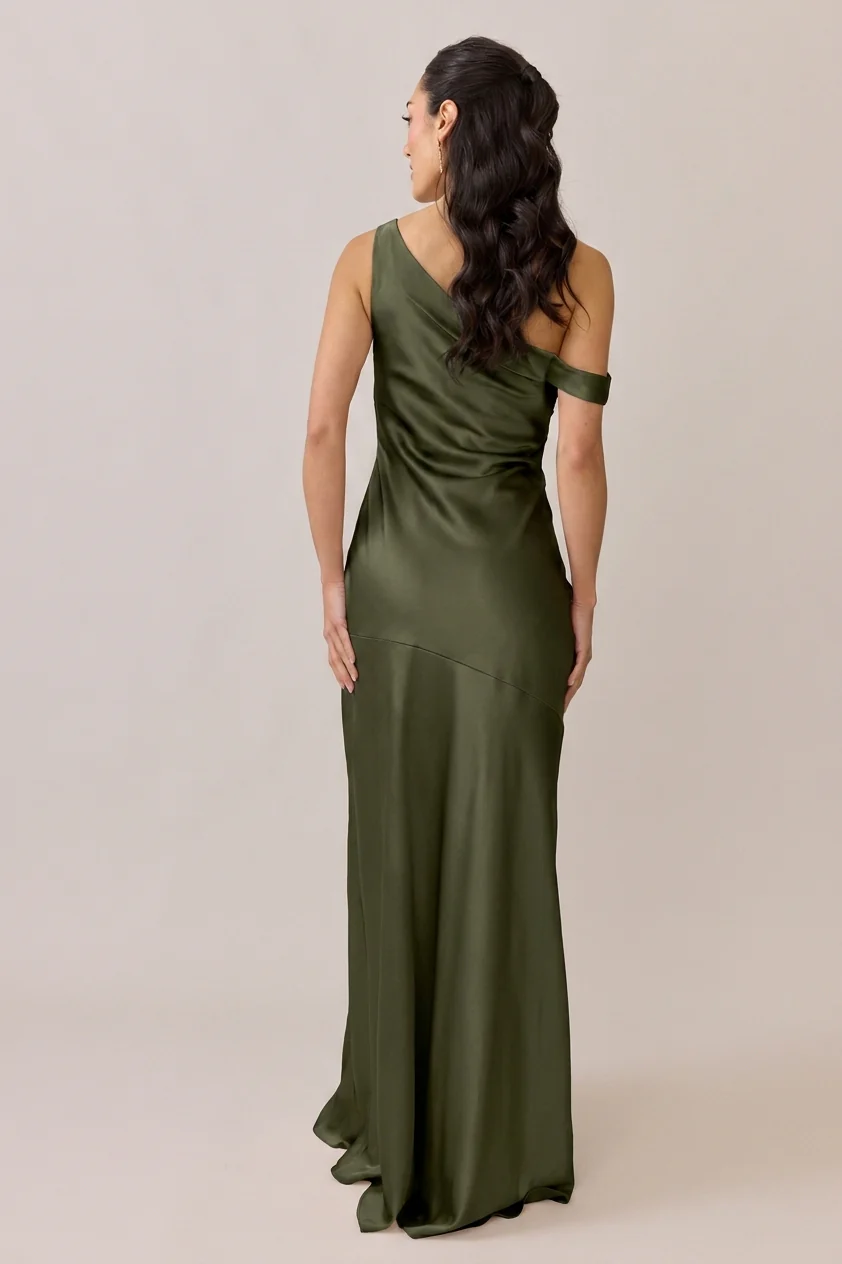 Livvy Satin Dress | Ready To Ship - Image 2
