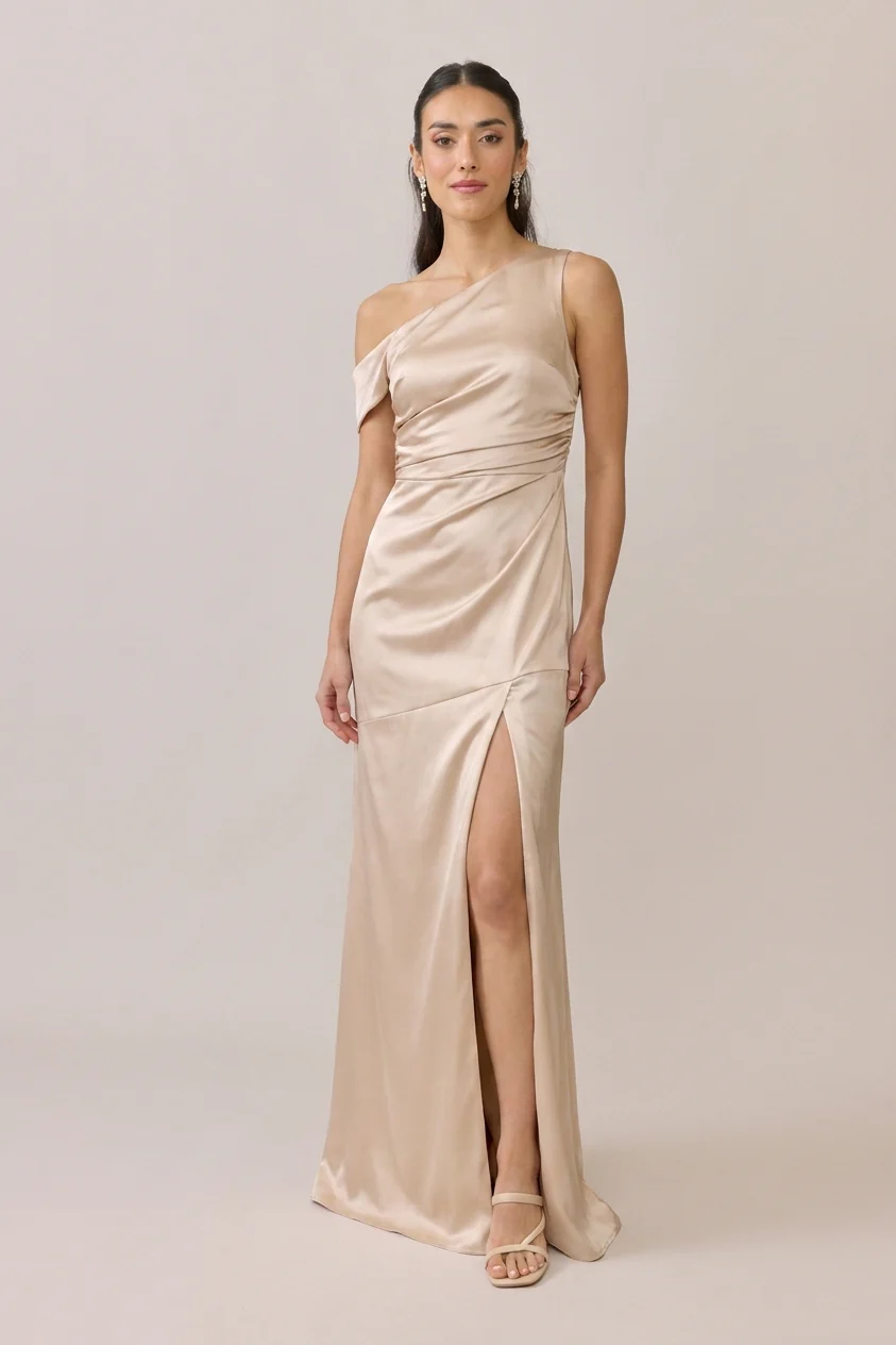 Livvy Satin Dress | Ready To Ship - Image 4