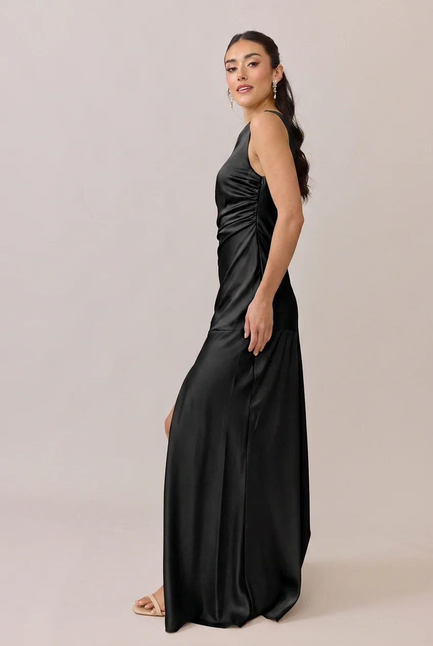 Livvy Satin Dress | Ready To Ship - Image 8