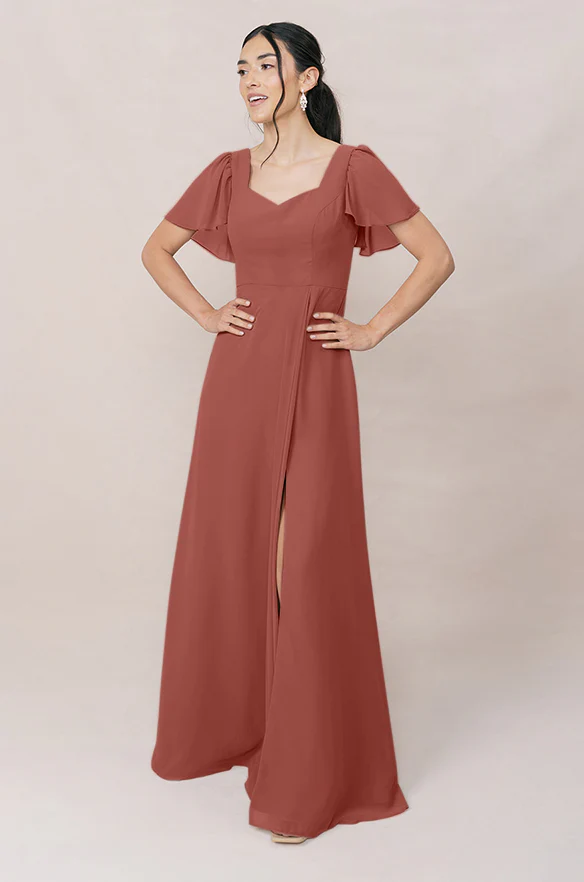 Madeline Convertible Chiffon Dress | Made To Order - Image 44