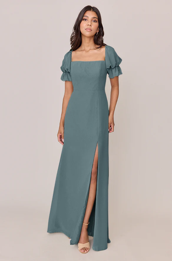Maeve Chiffon Dress | Made To Order - Image 35