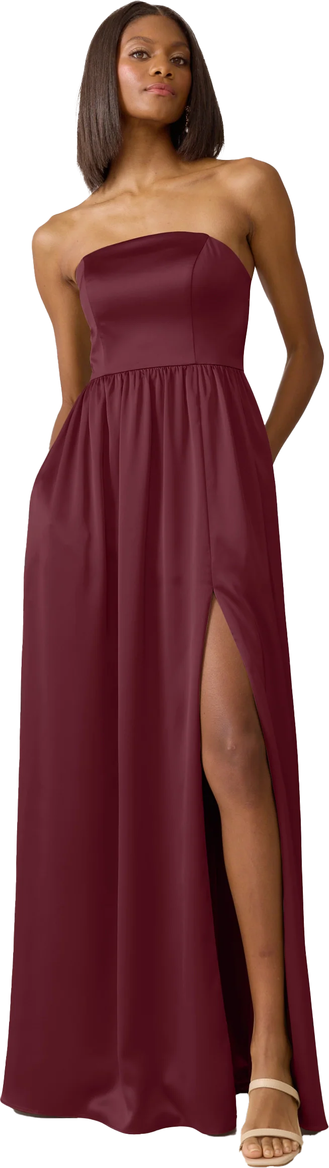 Maren Satin Dress | Made To Order - Image 110