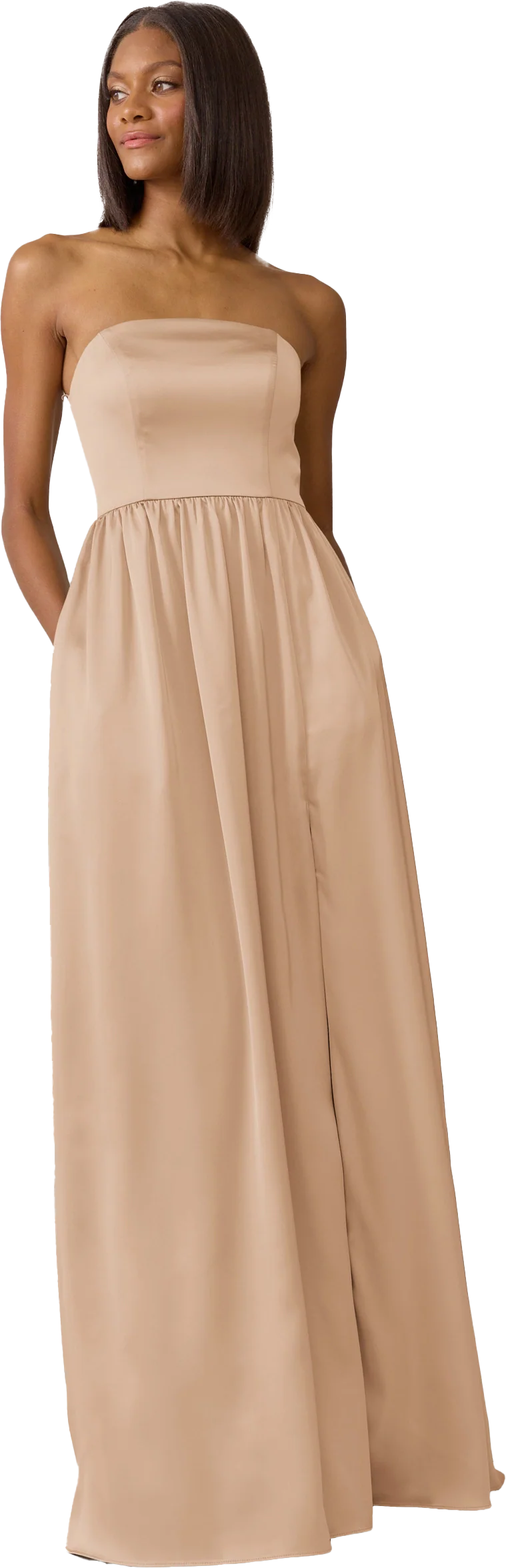 Maren Satin Dress | Made To Order - Image 124