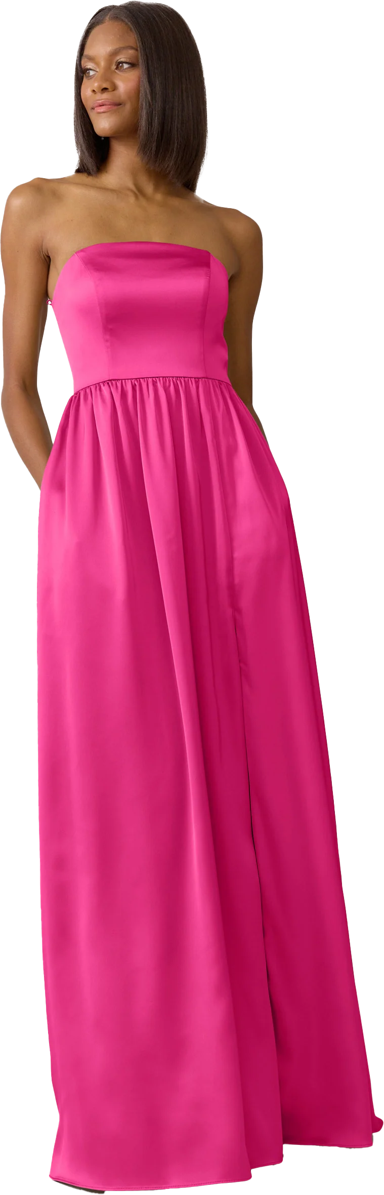Maren Satin Dress | Made To Order - Image 130