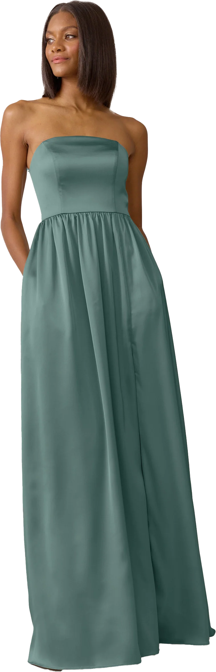 Maren Satin Dress | Made To Order - Image 142