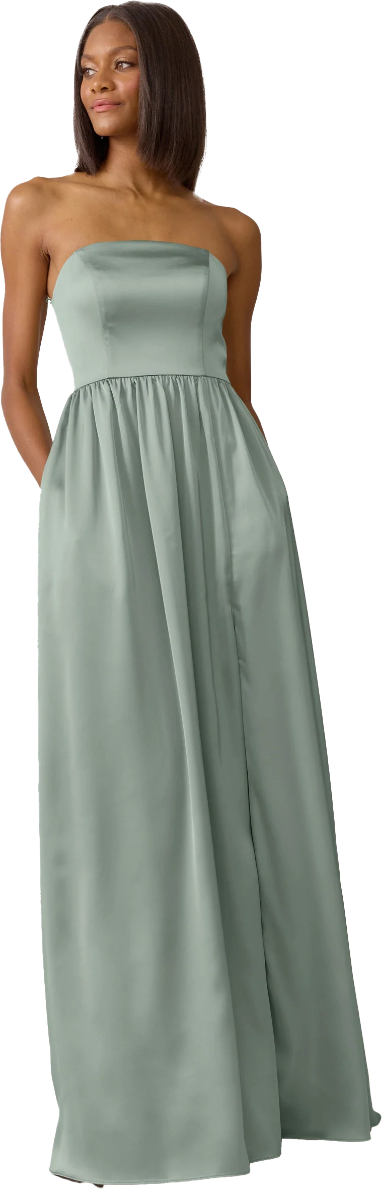 Maren Satin Dress | Made To Order - Image 145