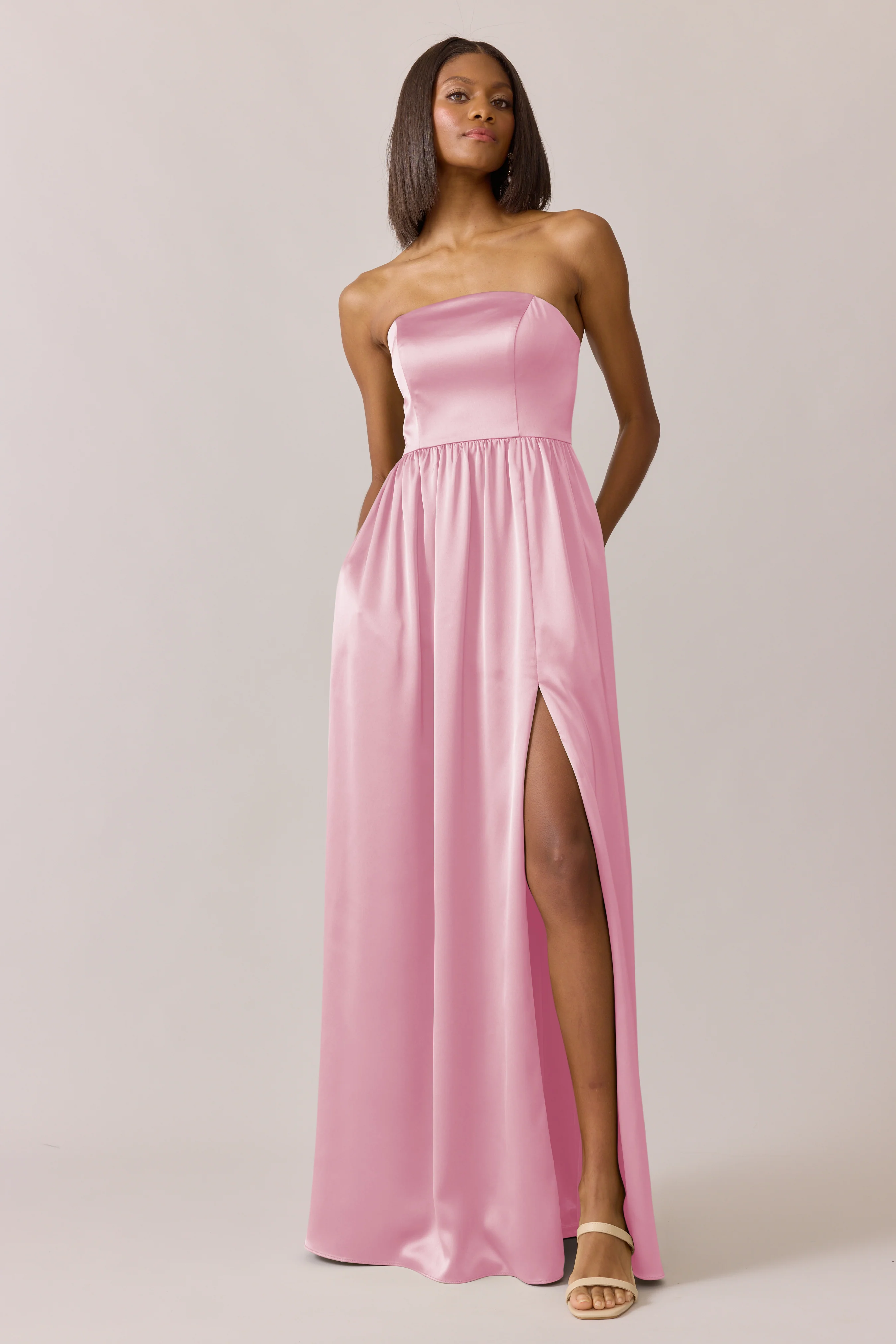 Maren Satin Dress | Made To Order - Image 161