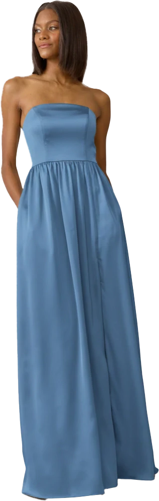 Maren Satin Dress | Made To Order - Image 166