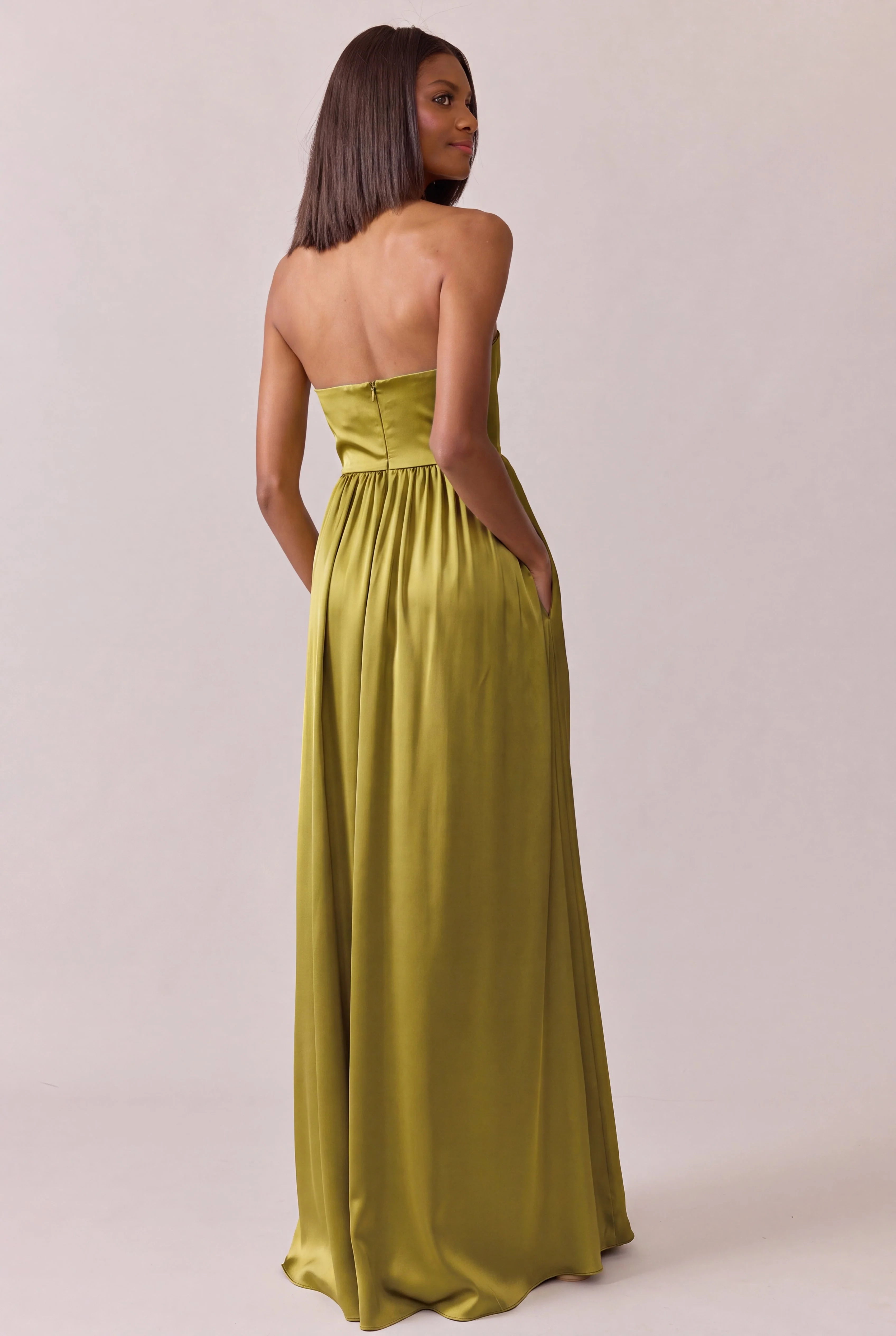 Maren Satin Dress | Made To Order - Image 182