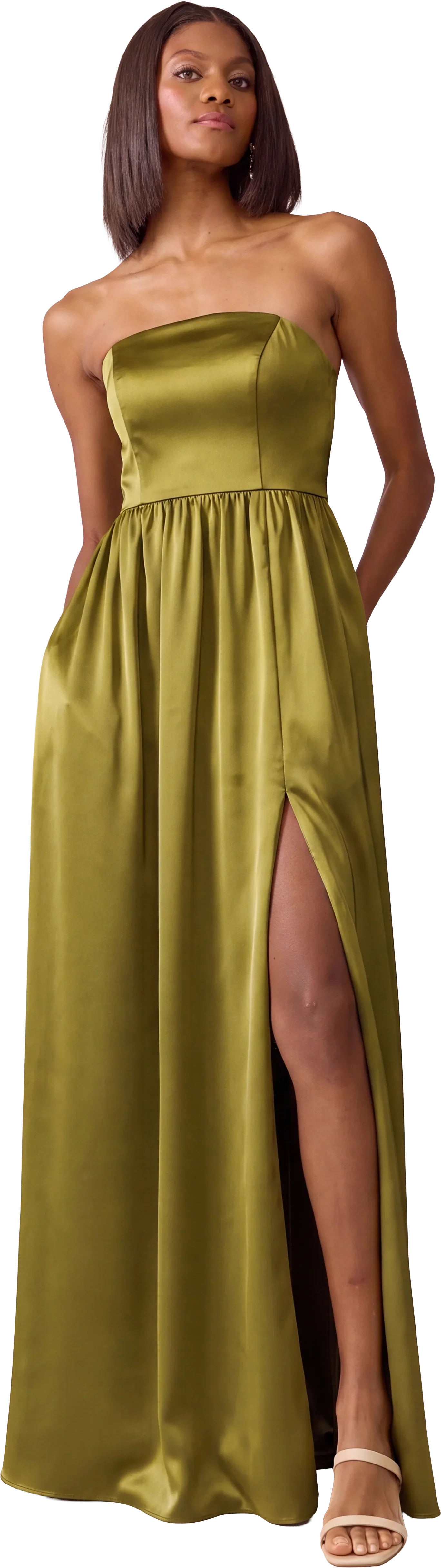 Maren Satin Dress | Made To Order - Image 184