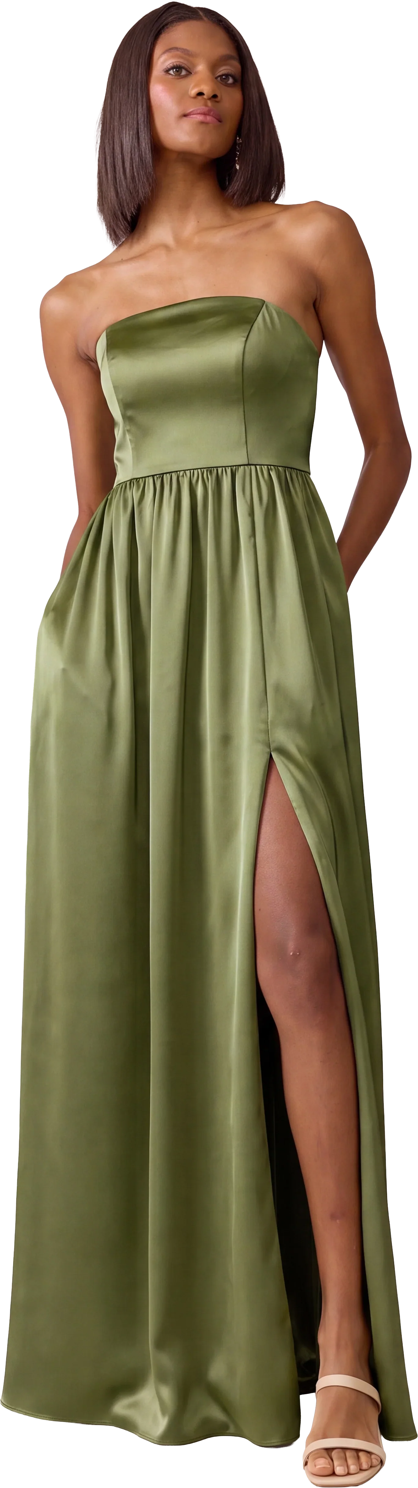 Maren Satin Dress | Made To Order - Image 185