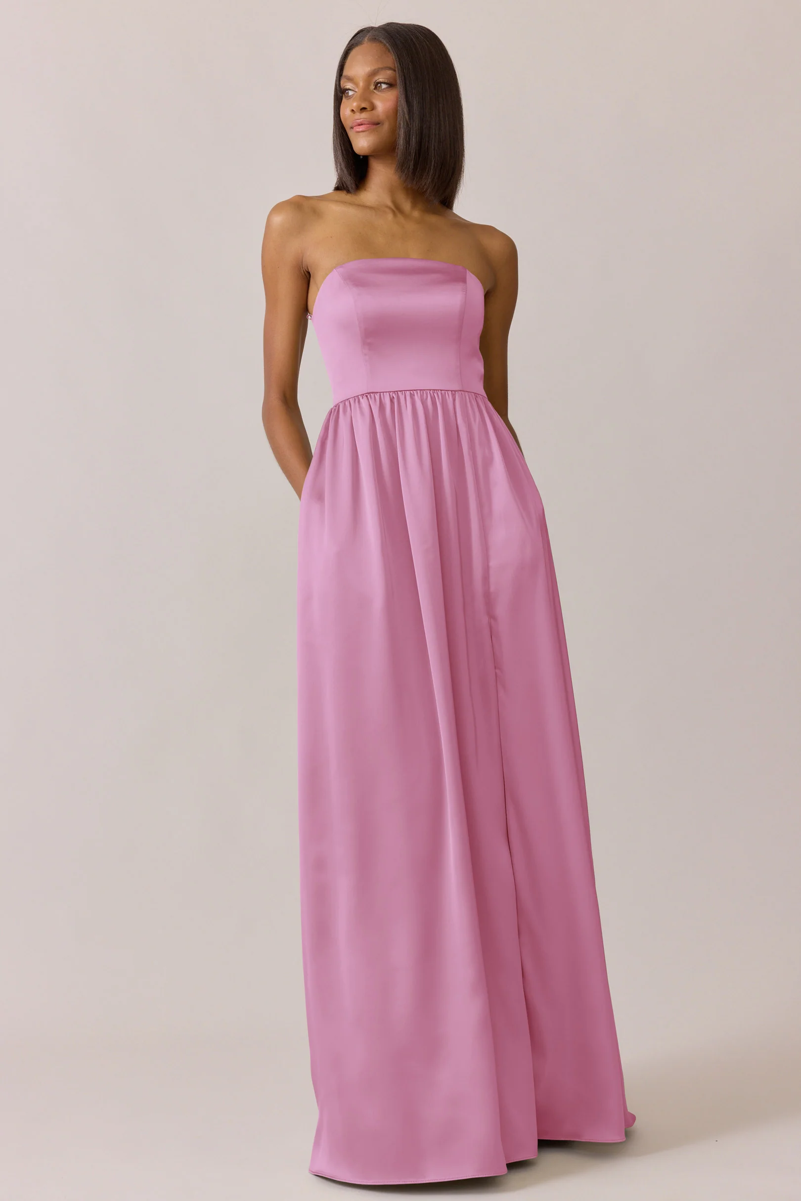 Maren Satin Dress | Made To Order - Image 49