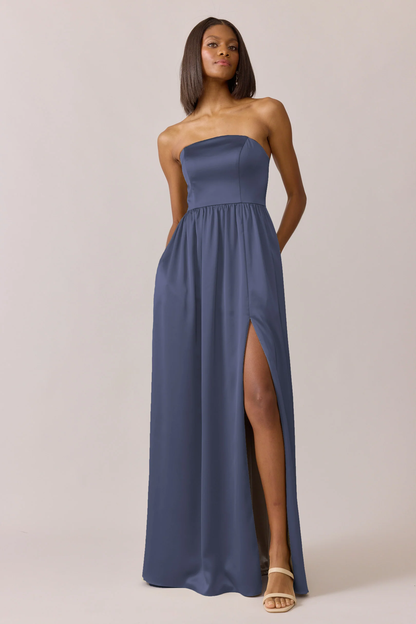 Maren Satin Dress | Made To Order - Image 59