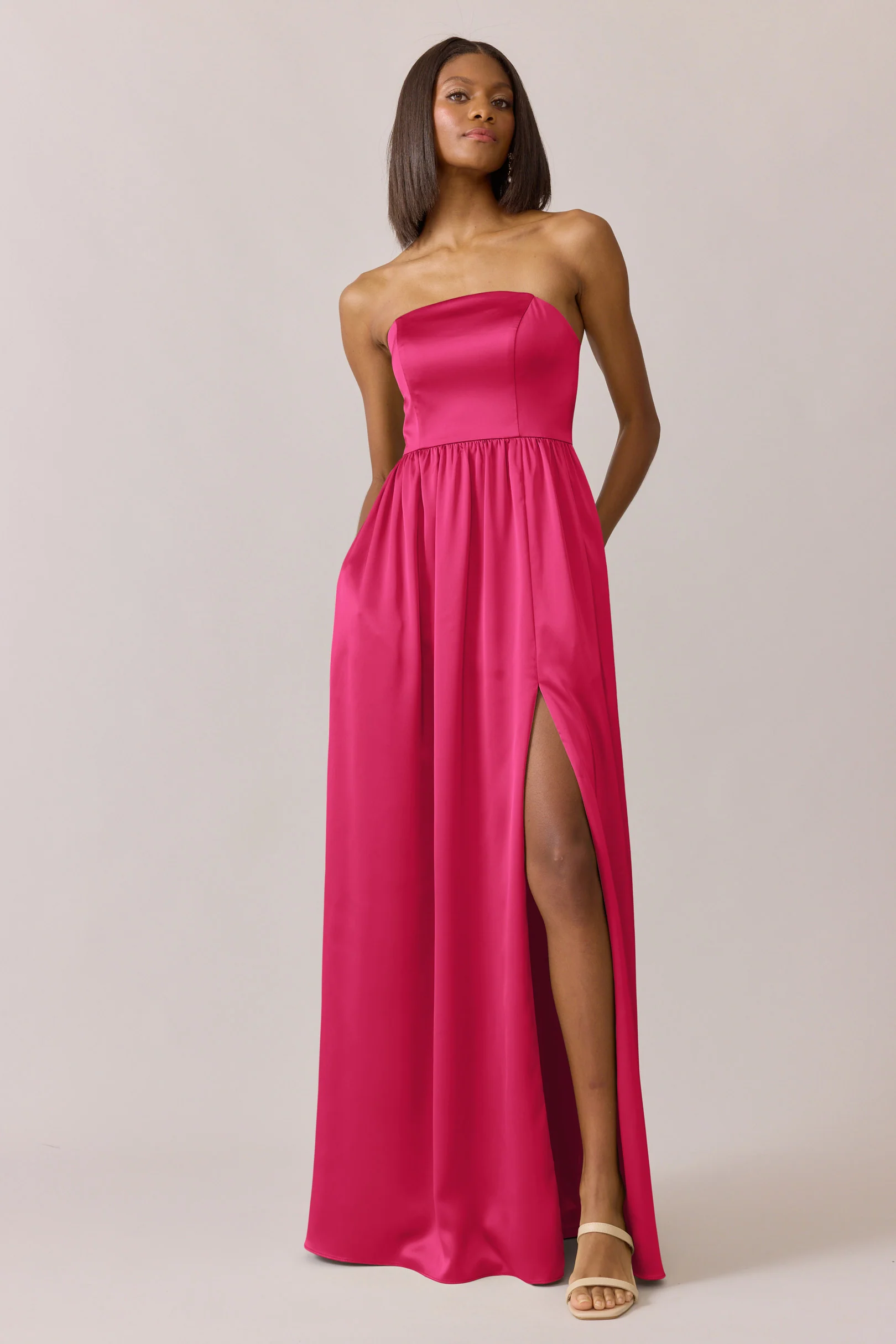 Maren Satin Dress | Made To Order - Image 61