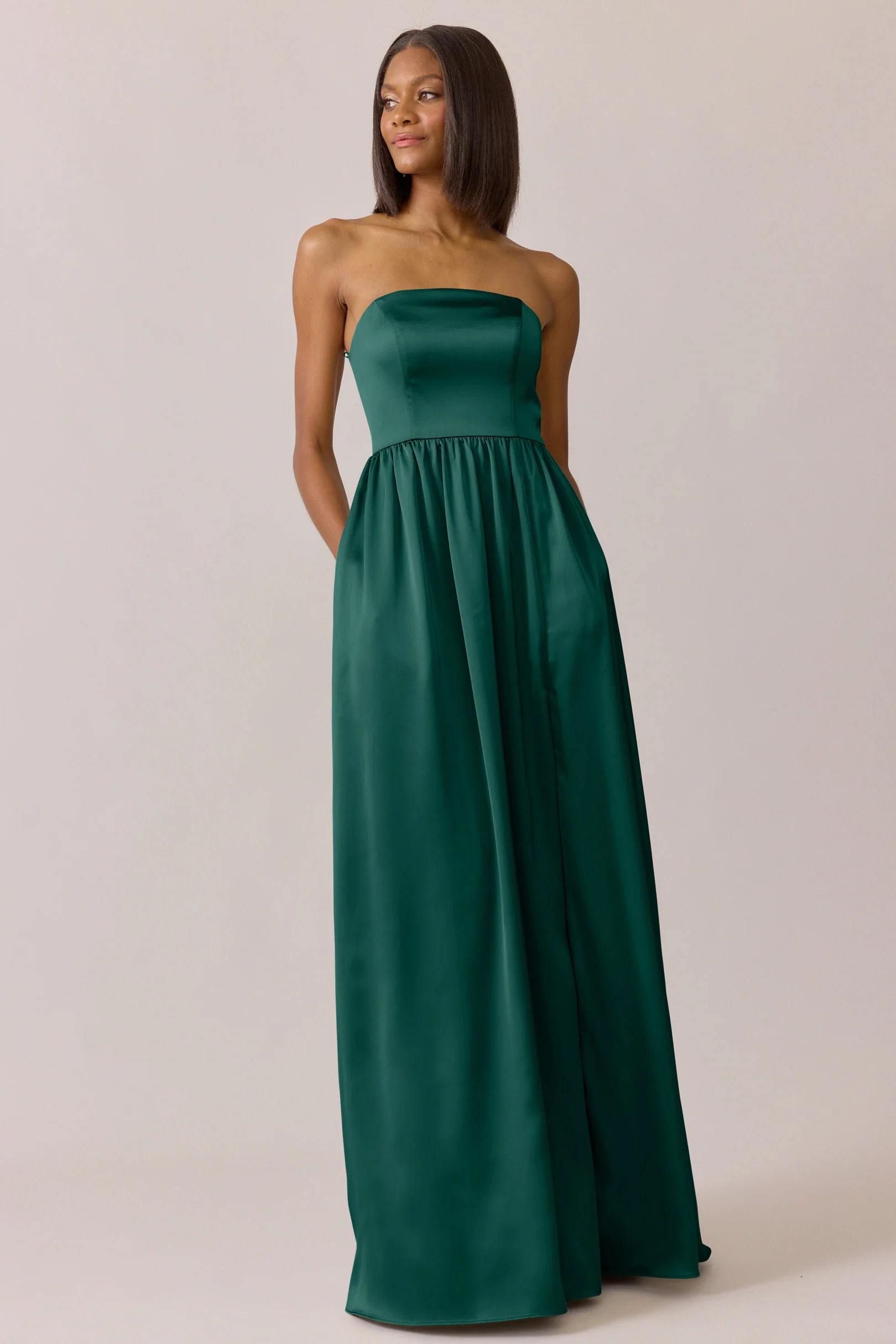 Maren Satin Dress | Made To Order - Image 75