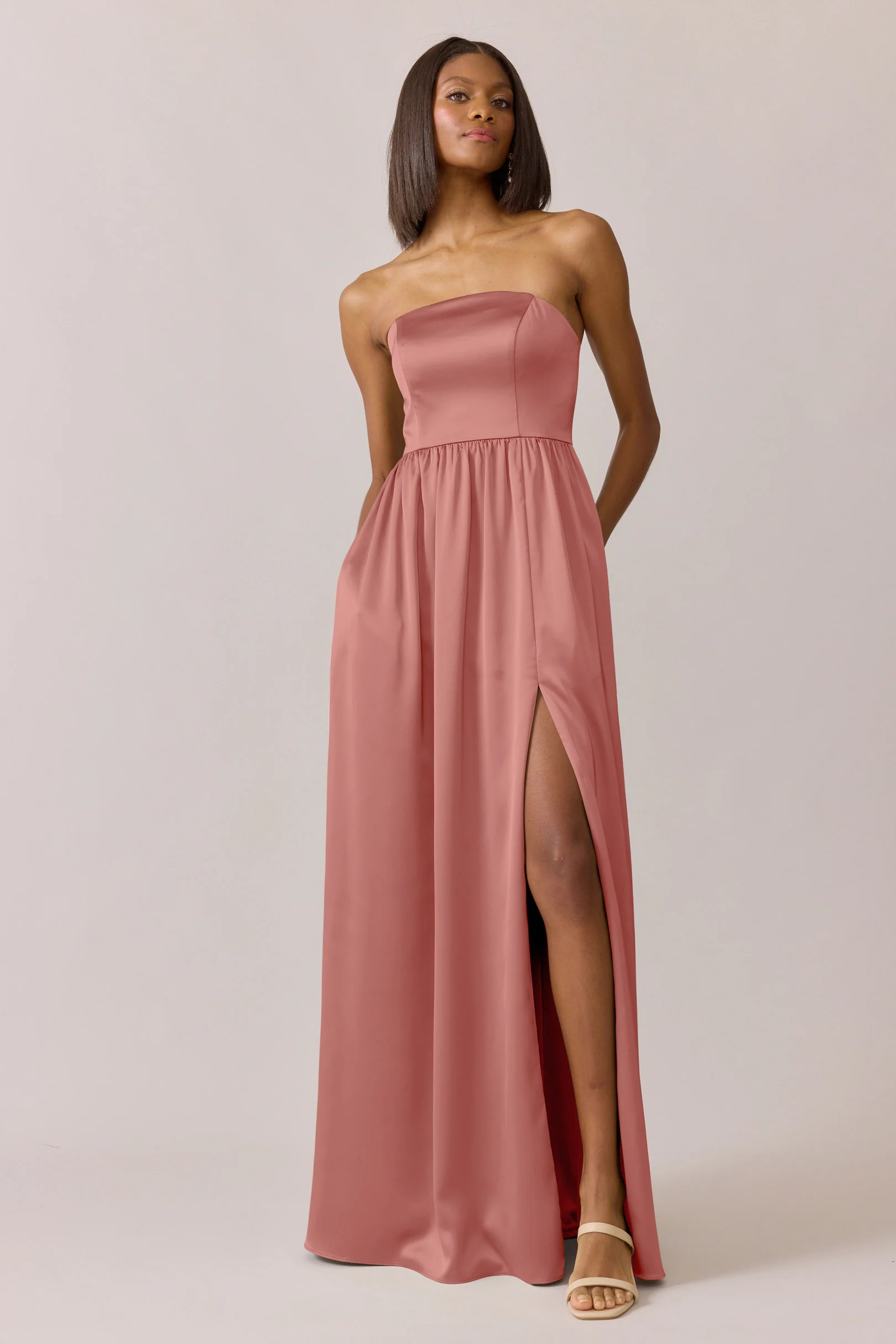 Maren Satin Dress | Made To Order - Image 81