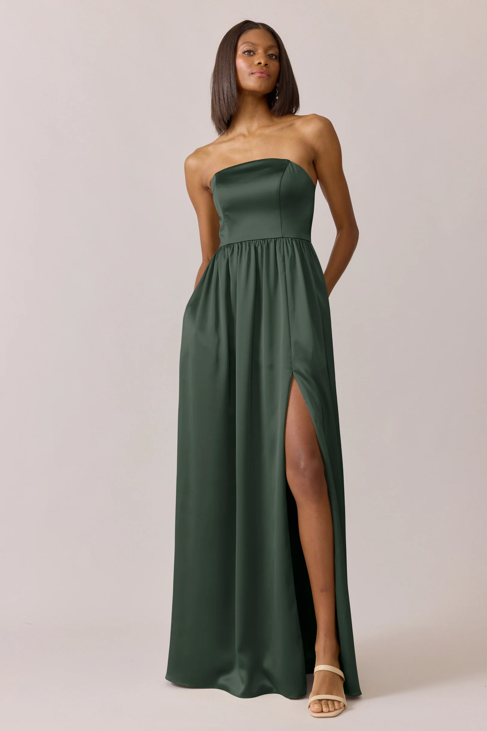 Maren Satin Dress | Made To Order - Image 83